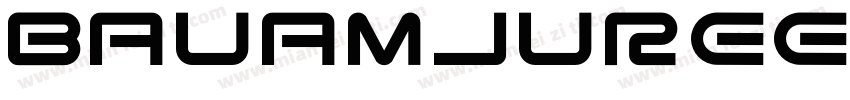 bauamjuree regular字体转换